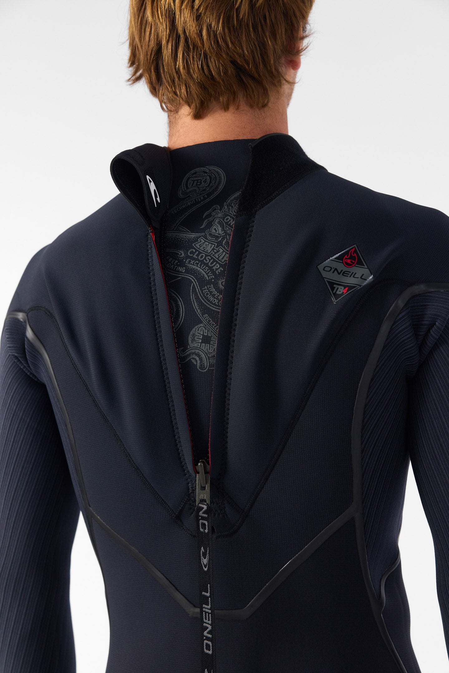 Hyperfreak Fire 3/2mm+ Back Zip Full Wetsuit - O'Neill Clothing