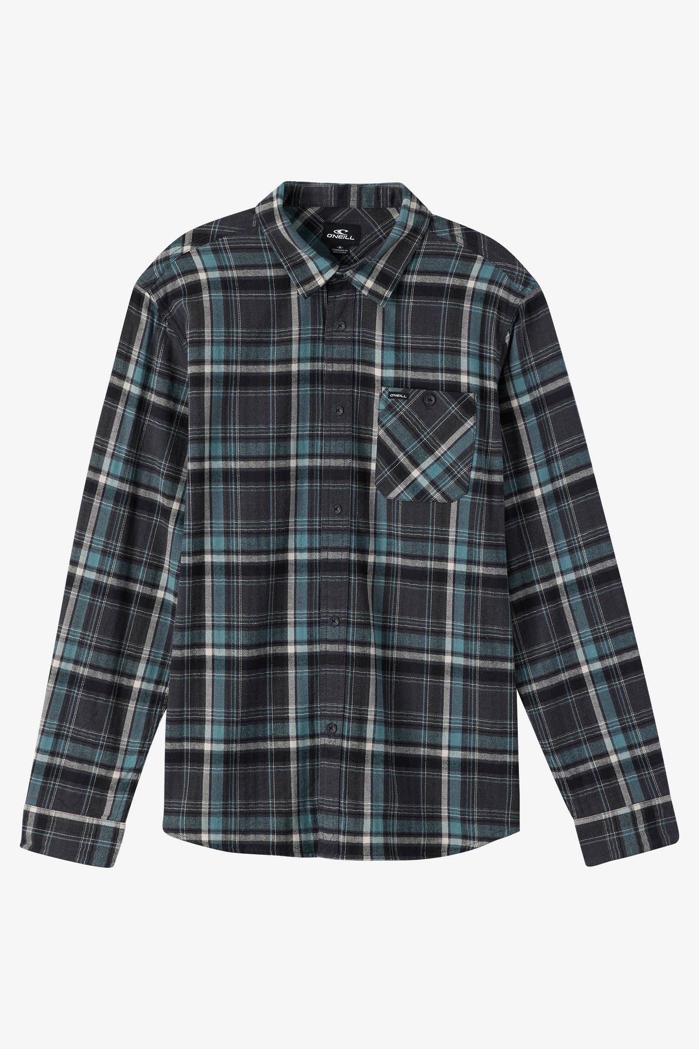 Boy’s Redmond Plaid Flannel Long Sleeve Shirt - O'Neill Clothing