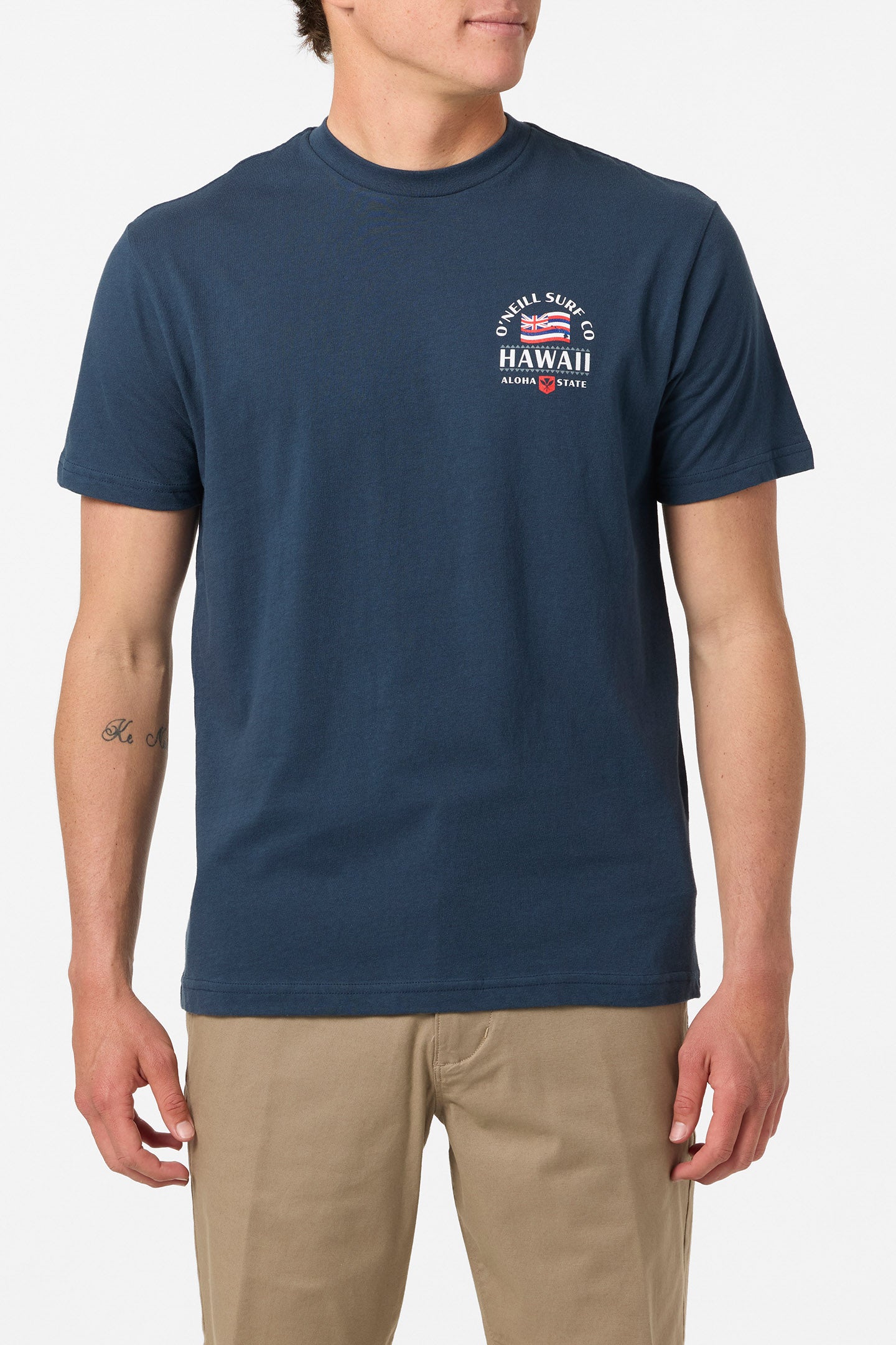 Hawaii Flag Standard Fit Tee - O'Neill Clothing